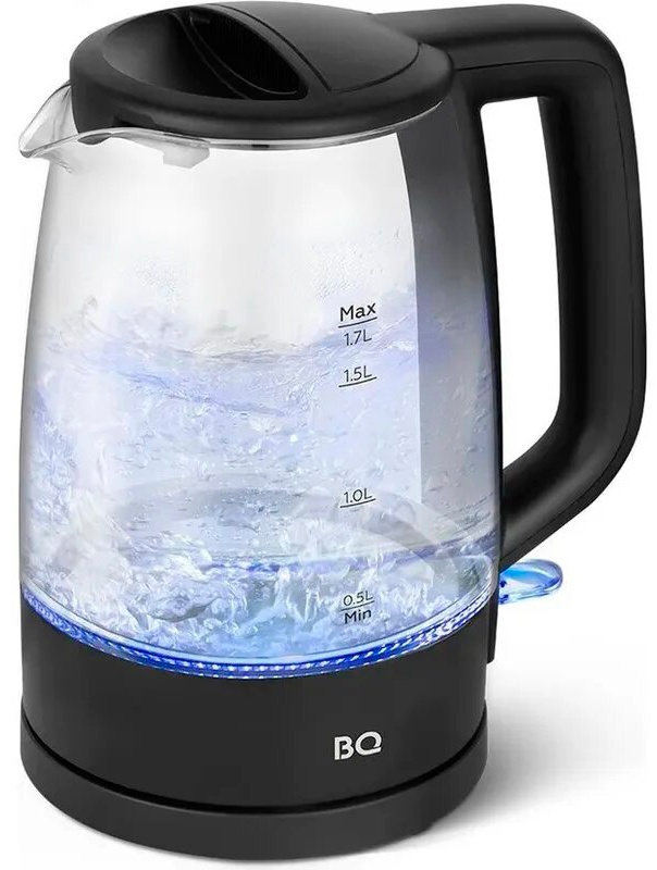 Чайник BQ KT1839G черный фото 1