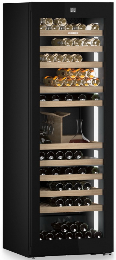 Винный шкаф Liebherr WPgbi 7483-20 001 черное стекло фото 1