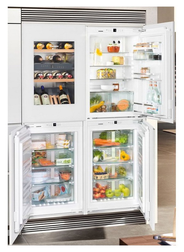 Встраиваемый винный шкаф Liebherr EWTgw 1683-26 001 белое стекло фото 6