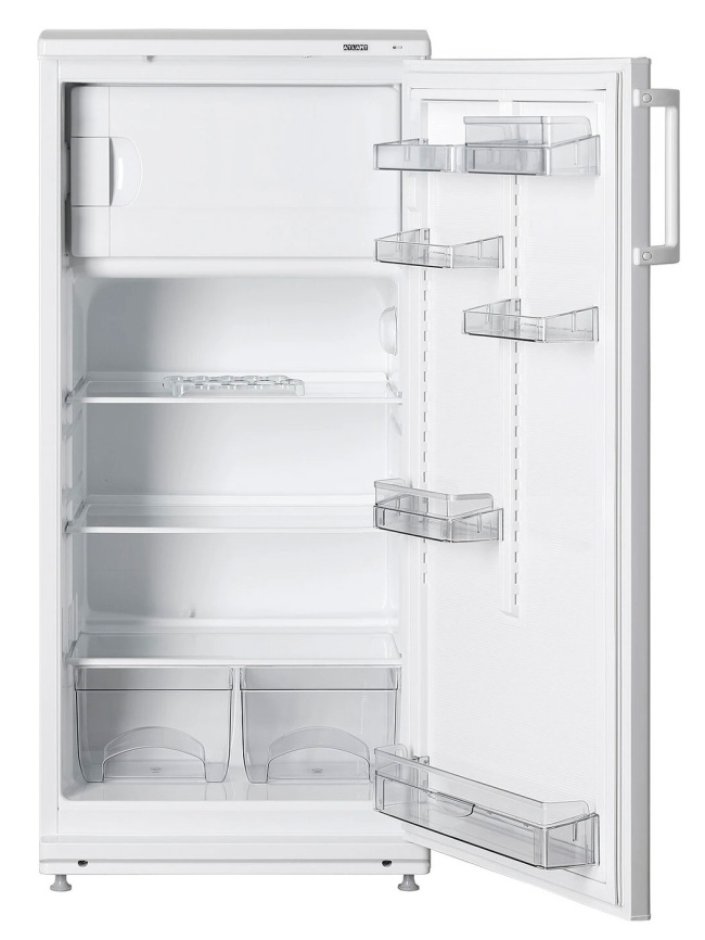 Однокамерный холодильник Atlant МХ 2822-80, перенавешиваемые двери, белый фото 2