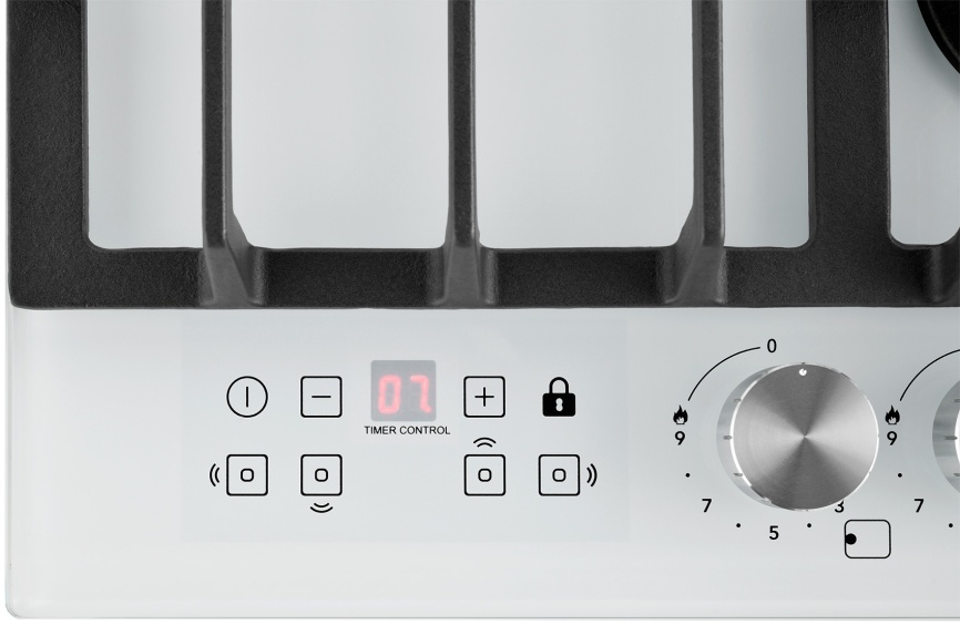 Газовая варочная панель Zugel ZGH600W фото 2