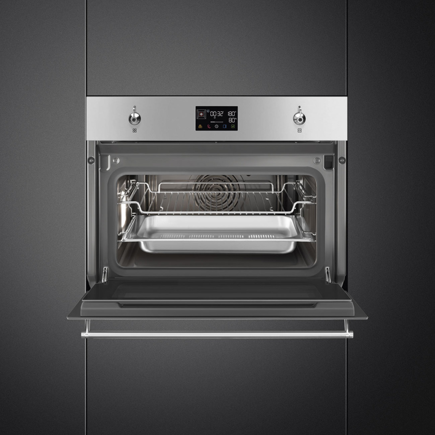 Встраиваемая электрическая духовка SMEG SMEG SO4302S3X фото 5