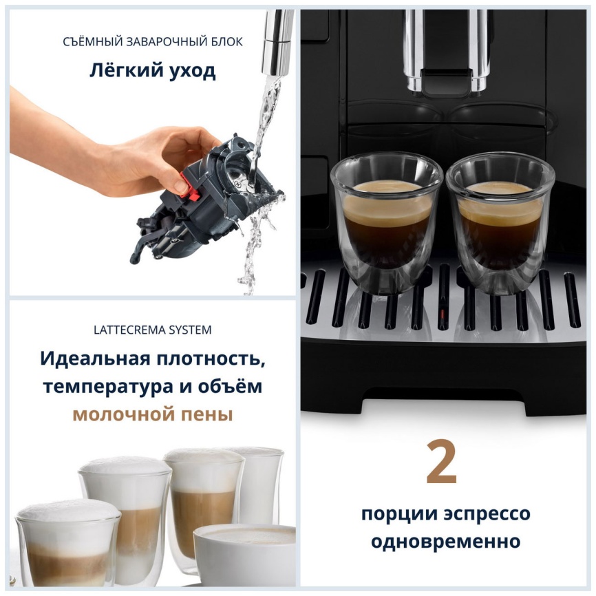 Кофемашина автоматическая De’Longhi Magnifica Evo ECAM 290.61.B фото 10