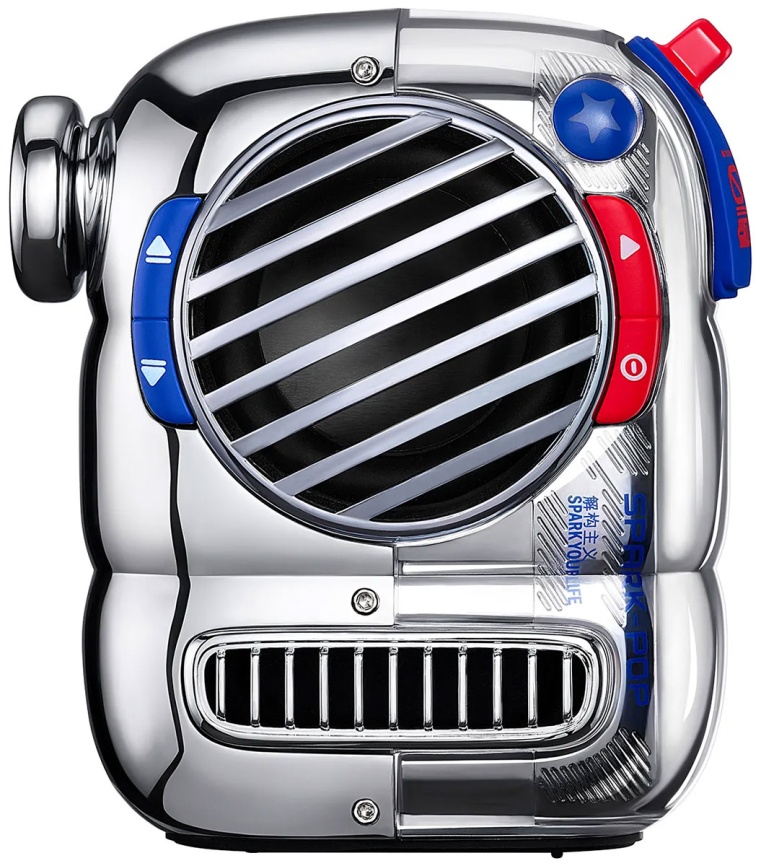 Беспроводная колонка Divoom Spark Pop, синий фото 7