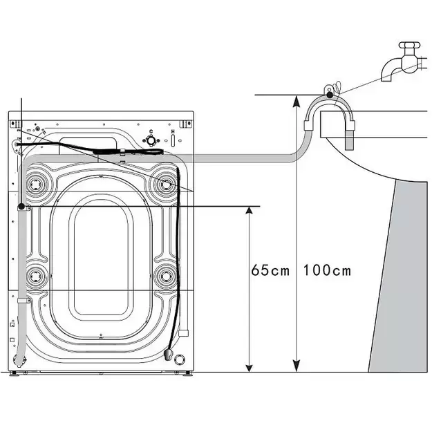 Стиральная машина с паром KORTING KWM 45DS1277 фото 4