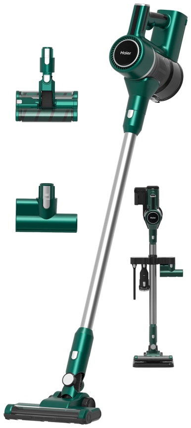 Пылесос вертикальный Haier Вертикальный беспроводной пылесос Haier HVC400HE с турборежимом фото 4