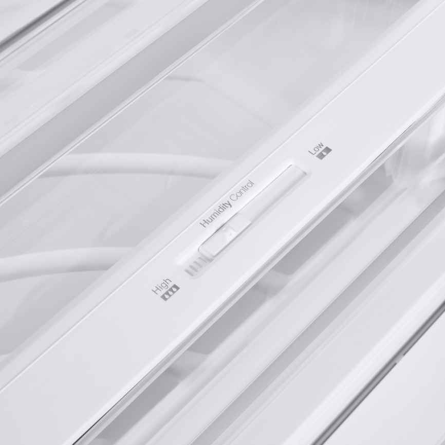 Двухкамерный холодильник Maunfeld MFF185NFS Inverter No frost, серый фото 8