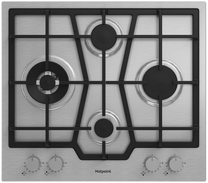 Газовая варочная панель Hotpoint HGMTS 643 W IX фото 1