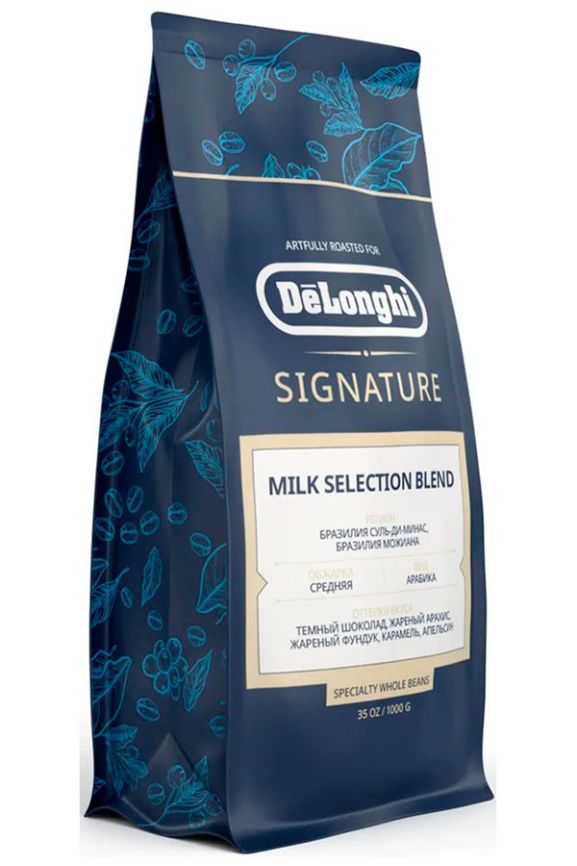 Кофе De’Longhi Signature coffee Milk selection blend, 1 кг фото 2