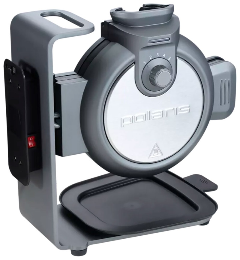 Вертикальная вафельница Polaris PST 1000 Waffle dream, графитовый фото 3