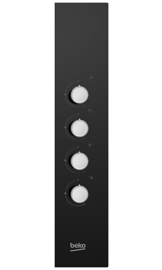 Газовая варочная панель Beko HILW64122S 58 см, 4 конфорки электроподжиг, черный фото 6