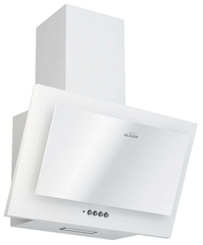 Вытяжка Elikor Коралл 50П-430-К3Д белый/белое стекло фото 1