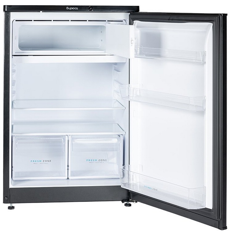 Однокамерный холодильник Бирюса B508, черный фото 7