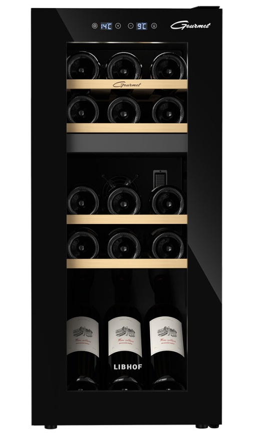 Винный шкаф Libhof GMD-15 black фото 1