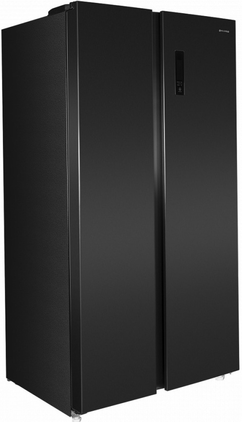 Холодильник Side-by-Side Maunfeld MFF177NFSB No frost, черный фото 5