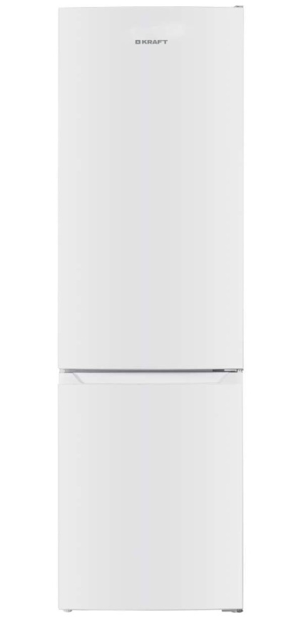 Двухкамерный холодильник Kraft KF-NF291W No frost, белый фото 1