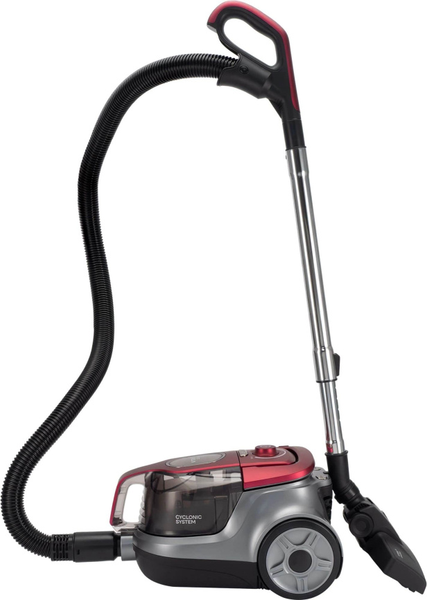 Пылесос Vitek VT-CV3113, 2200 Вт, красный/серый фото 9