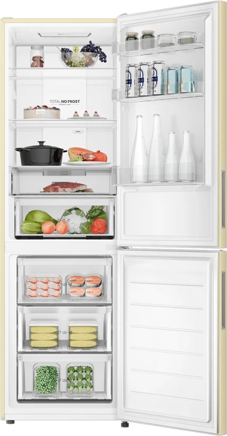 Двухкамерный холодильник Haier CEF536CCG фото 2