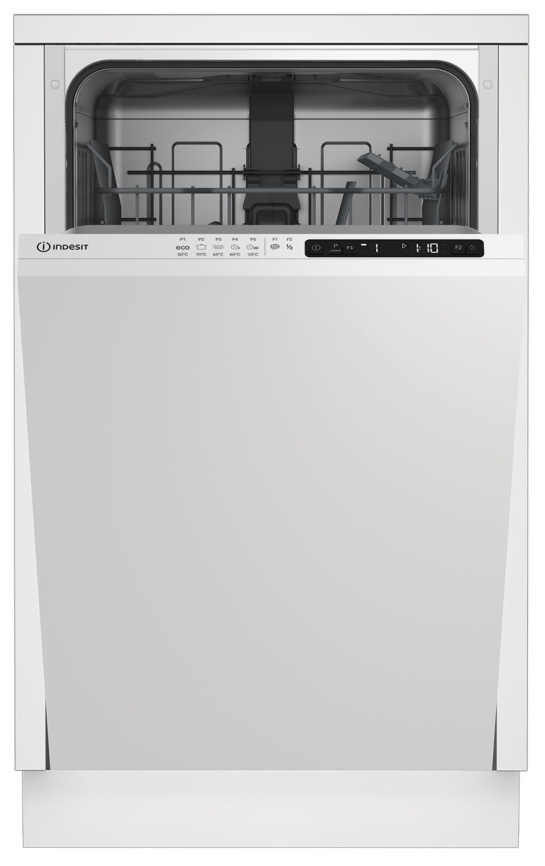 Встраиваемая посудомоечная машина Indesit DIS 1C59, половинная загрузка фото 1