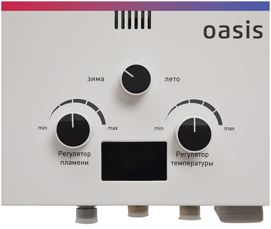 Газовый водонагреватель Oasis OR-24 W белый фото 3
