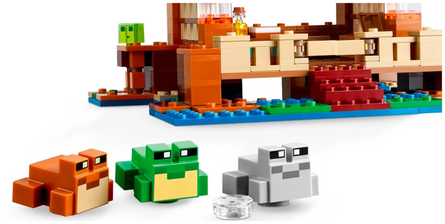 Конструктор Lego Minecraft, Лягушачий домик (21256) фото 3