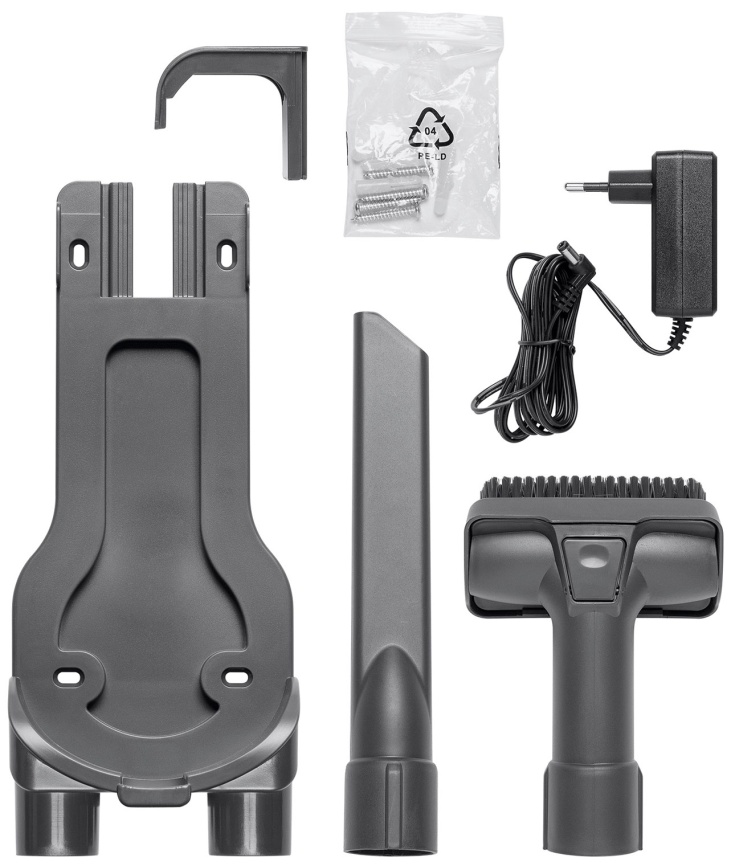 Пылесос вертикальный BBK BV3001, синий/серый фото 10