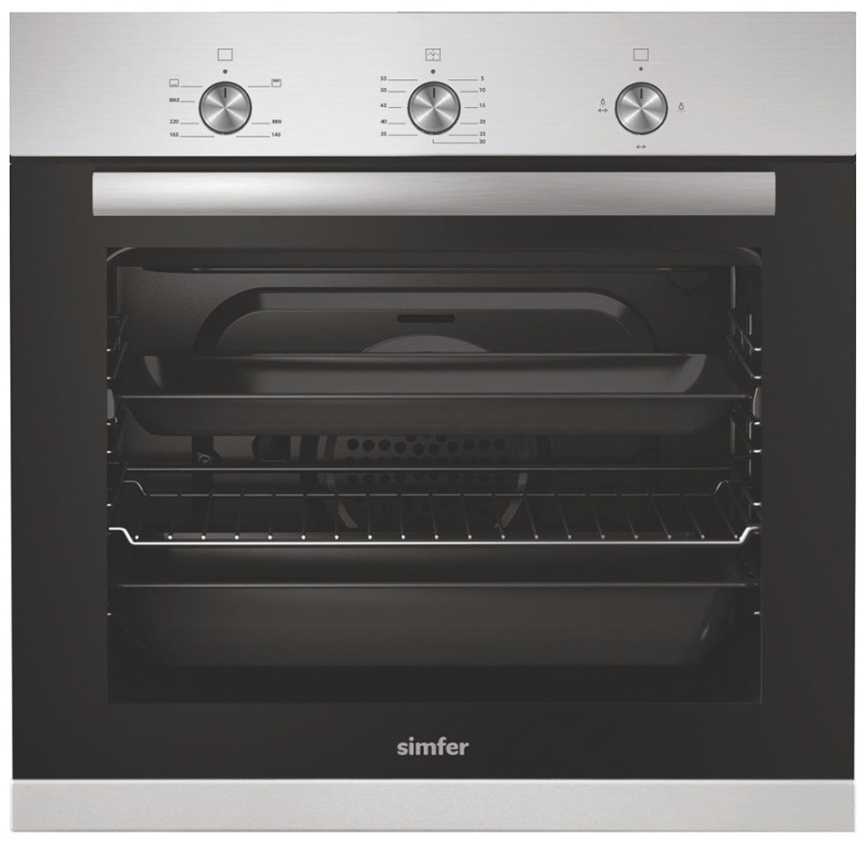 Газовый духовой шкаф Simfer B6GM12016 фото 1