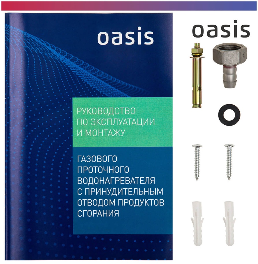 Газовый водонагреватель Oasis OR-16 W белый фото 8