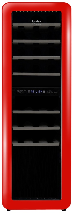 Винный шкаф Tesler CWC-308 RUBY RED LD фото 1