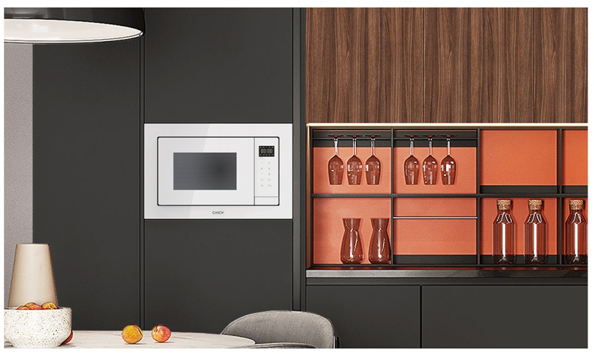 Встраиваемая микроволновая печь СВЧ Candy CMXBTG259W фото 10
