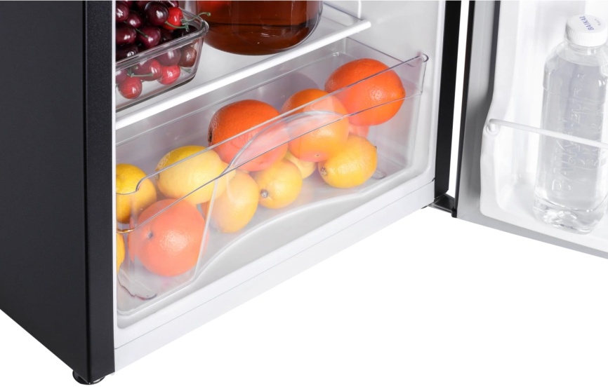 Однокамерный холодильник Nord NR 404 B, 150 л, черный матовый фото 7