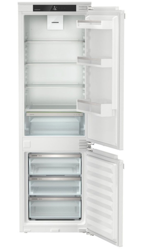 Встраиваемый двухкамерный холодильник Liebherr ICNe 5103-22 001 No frost, белый фото 3