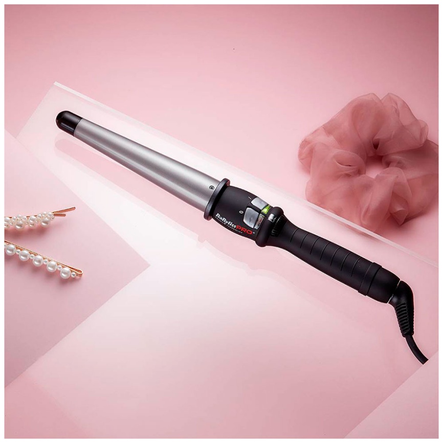Щипцы для укладки волос Babyliss Pro конусная 19-32 мм BAB2281TTE фото 7