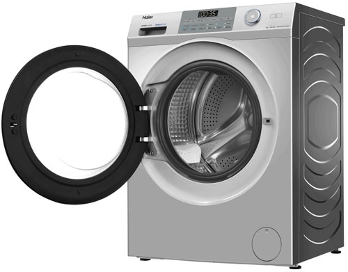 Стиральная машина Haier HW70-BP12959BSE 7 кг, серебристый фото 2