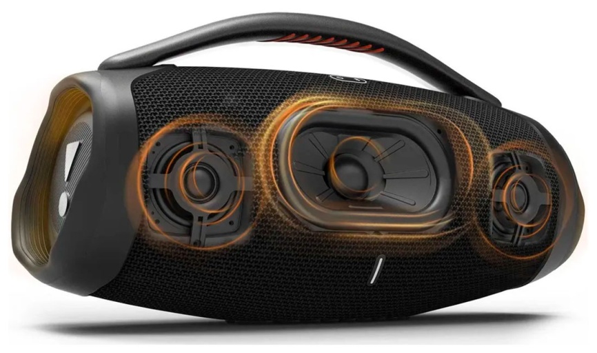 Портативная акустика JBL BOOMBOX3SQUADUK, хаки фото 4