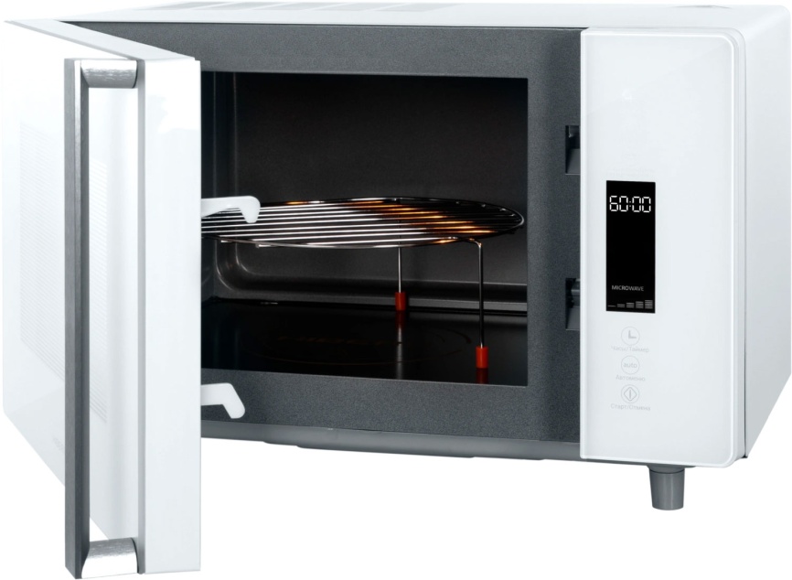 Микроволновая печь - СВЧ Hiberg i-VM 4588 W, инверторная фото 4