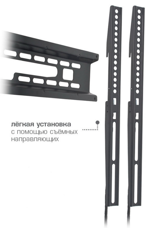 Кронштейн для телевизора Kromax FLAT-1 black фото 6
