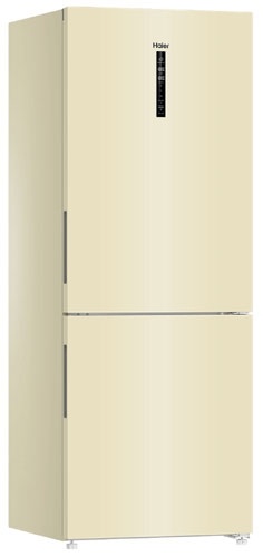 Двухкамерный холодильник Haier C4F744CCGU1 No frost, бежевый фото 1