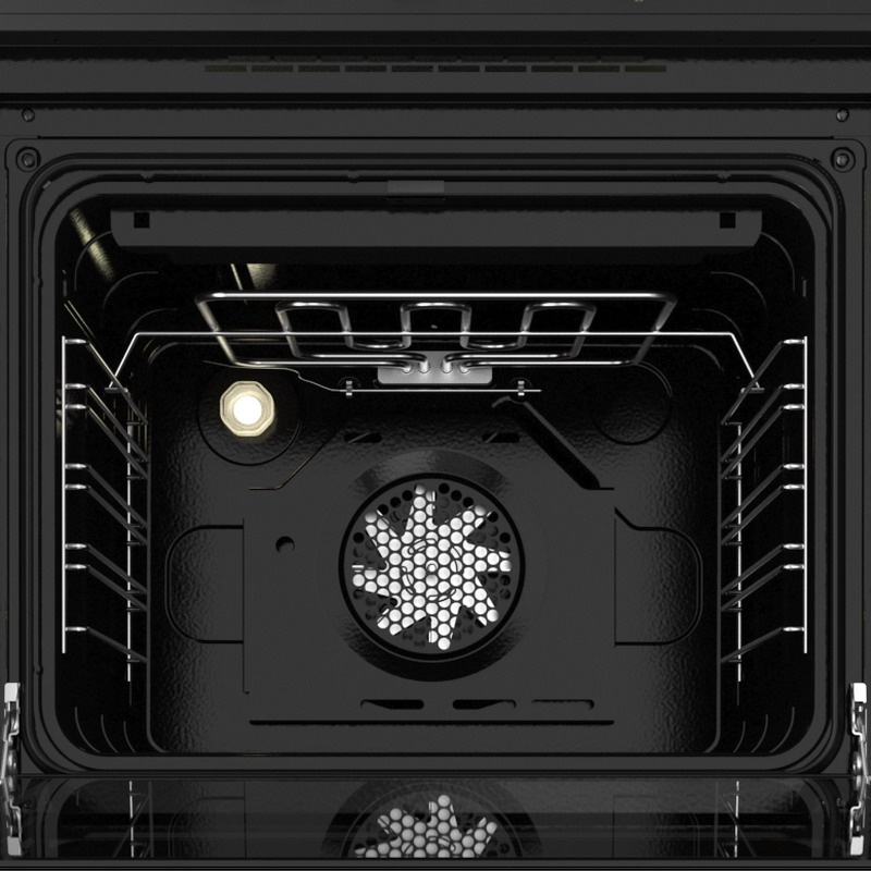 Электрический духовой шкаф Darina 1U5 BDE 112 707 X3 59 см, 65 л гриль конвекция, серебристый фото 5