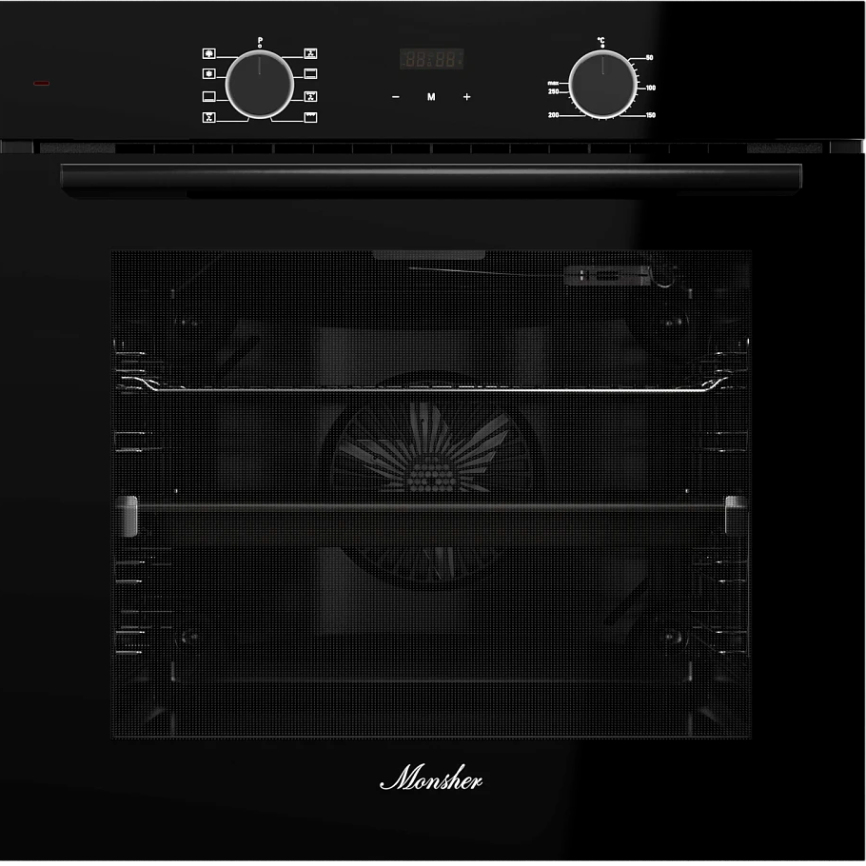 Духовой шкаф MONSHER MOE 6008 Noir фото 1