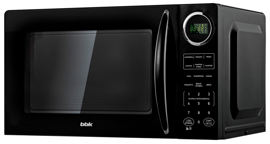 Микроволновая печь - СВЧ BBK 23MWS-907S/B, черный фото 1
