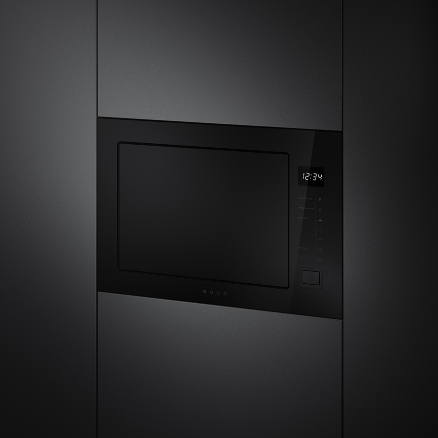 Встраиваемая микроволновая печь SMEG SMEG FMI225BI фото 2