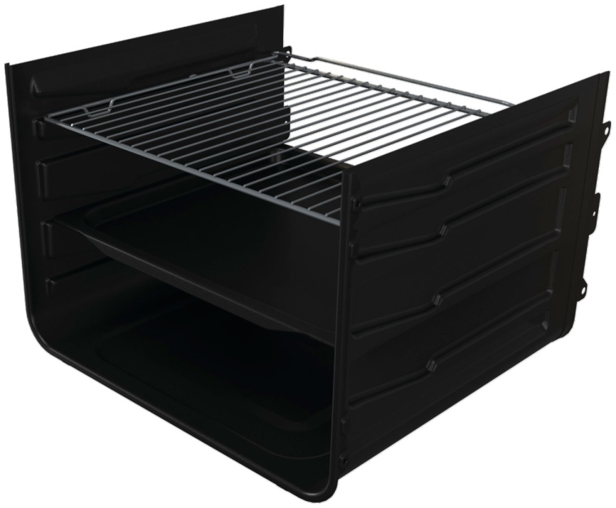 Электроплита Gorenje GEC5A12WG-B 50 см, 4 конфорки, белый фото 8