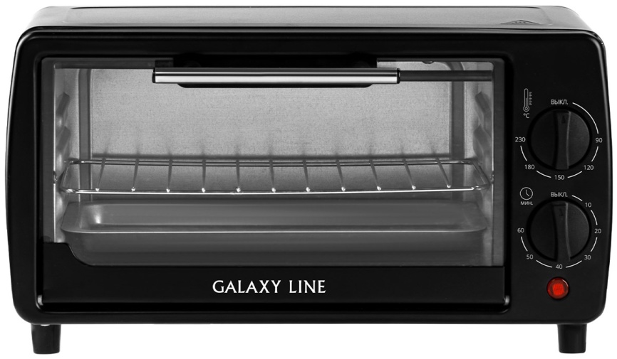 Мини-печь Galaxy LINE GL2625/черный фото 2