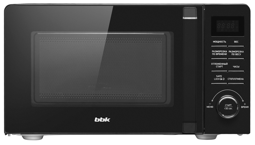 Микроволновая печь - СВЧ BBK 20MWS-723T/B, черный фото 3