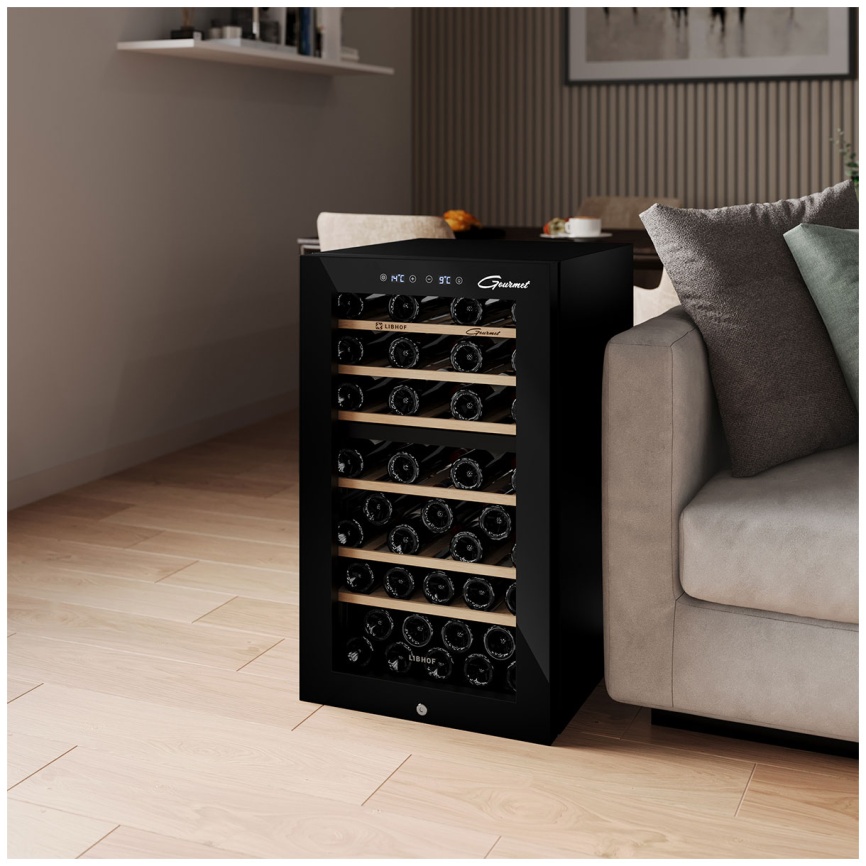 Винный шкаф Libhof GMD-54 black фото 8
