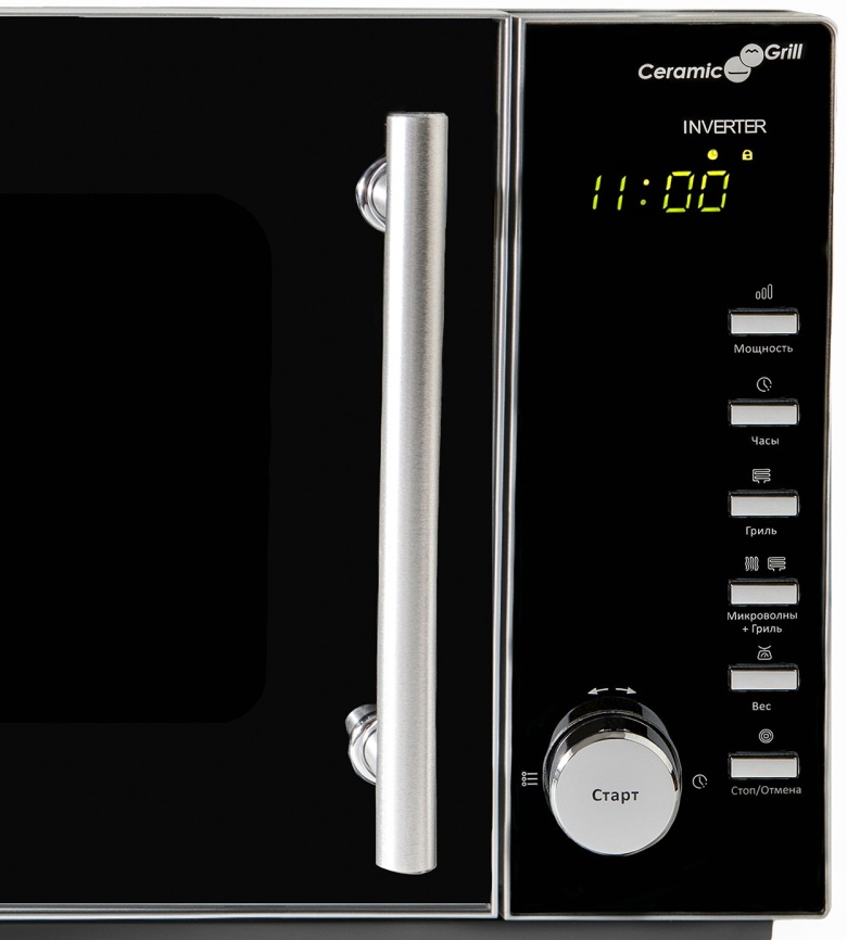 Микроволновая печь - СВЧ Steba MIC 2530 CERAMIC, часы, черный фото 6