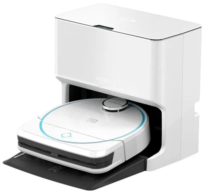 Робот пылесос моющий Hobot LEGEE-D8, со станцией самоочистки салфеток LuLu фото 1