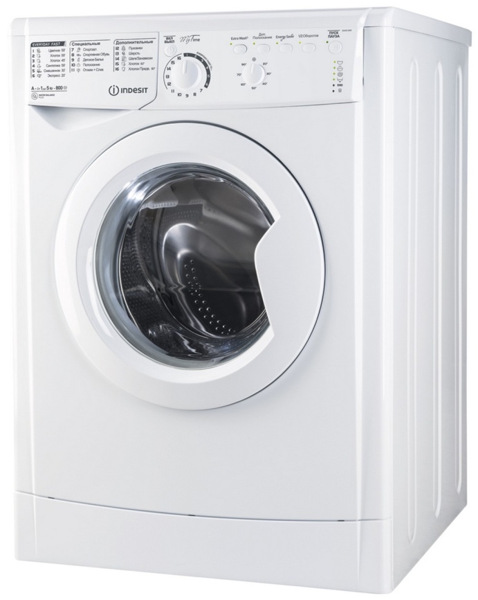 Стиральная машина Indesit EWSB 5085 автомат 5 кг, белый фото 1