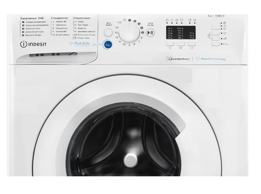 Стиральная машина BWSA 5109 WWV 869895600110 INDESIT фото 6